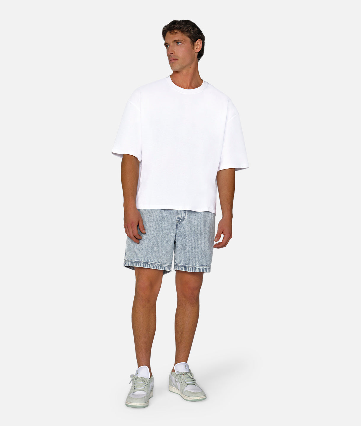 The Arnie Tee - Premium White Cotton T-Shirt for Men | Comfortable Casual Wear for Gym, Workout & Everyday Outfits