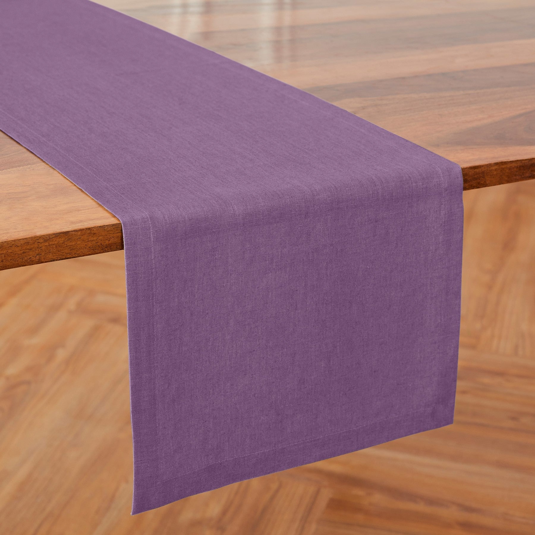 Elegant Diana Medium Weight Table Runner - Perfect for Dining Tables, Weddings, and Holiday Decor - 60-Inch Linen Table Runner for Stylish Home Decor