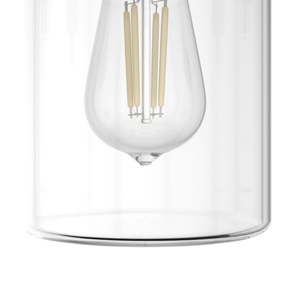 Hunter Devon Park 3-Light Chandelier in Onyx Bengal - Elegant Ceiling Lighting Fixture for Dining Room, Bedroom or Living Room Decor