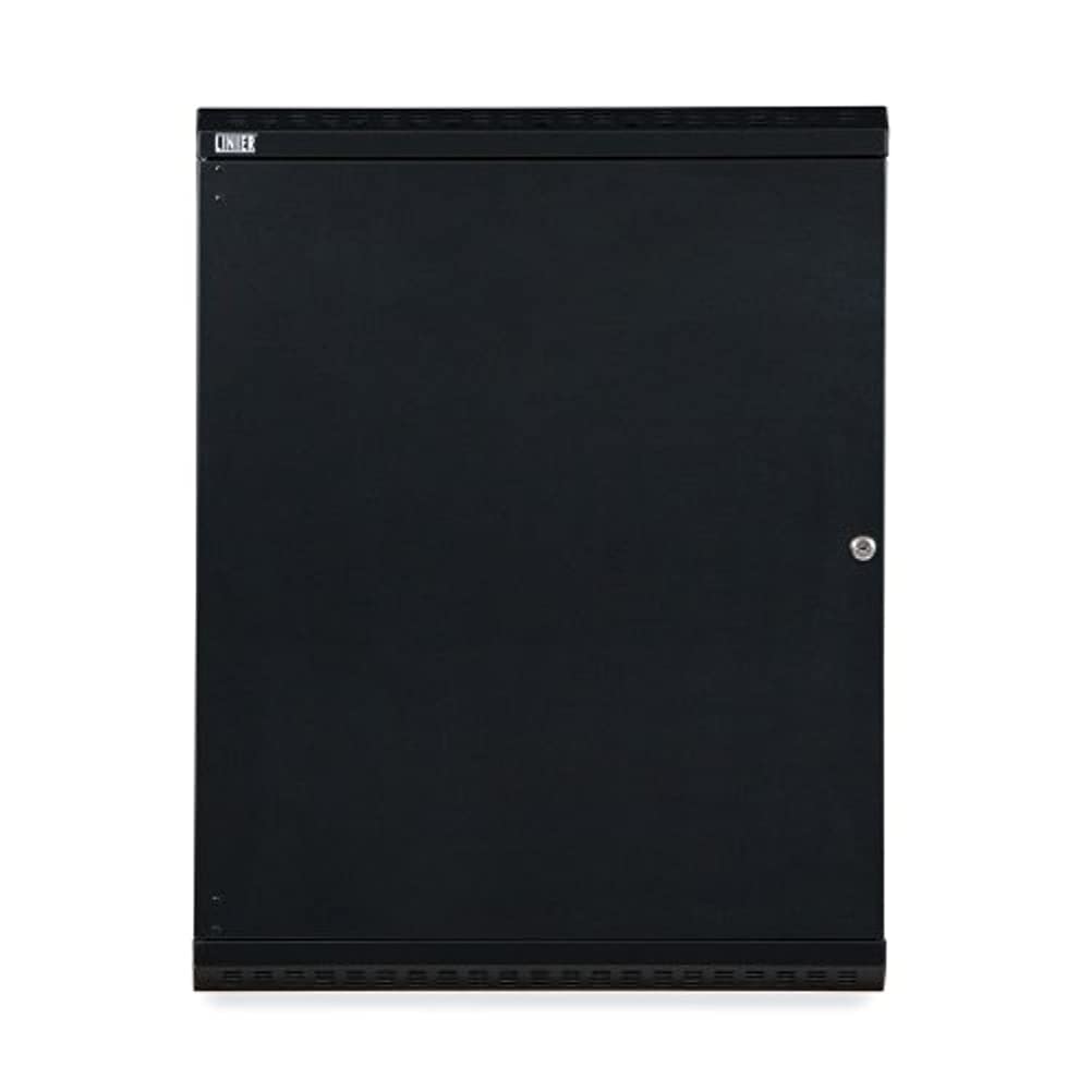 15U Wall Mount Cabinet with Solid Door - Ideal for Network & Server Rooms