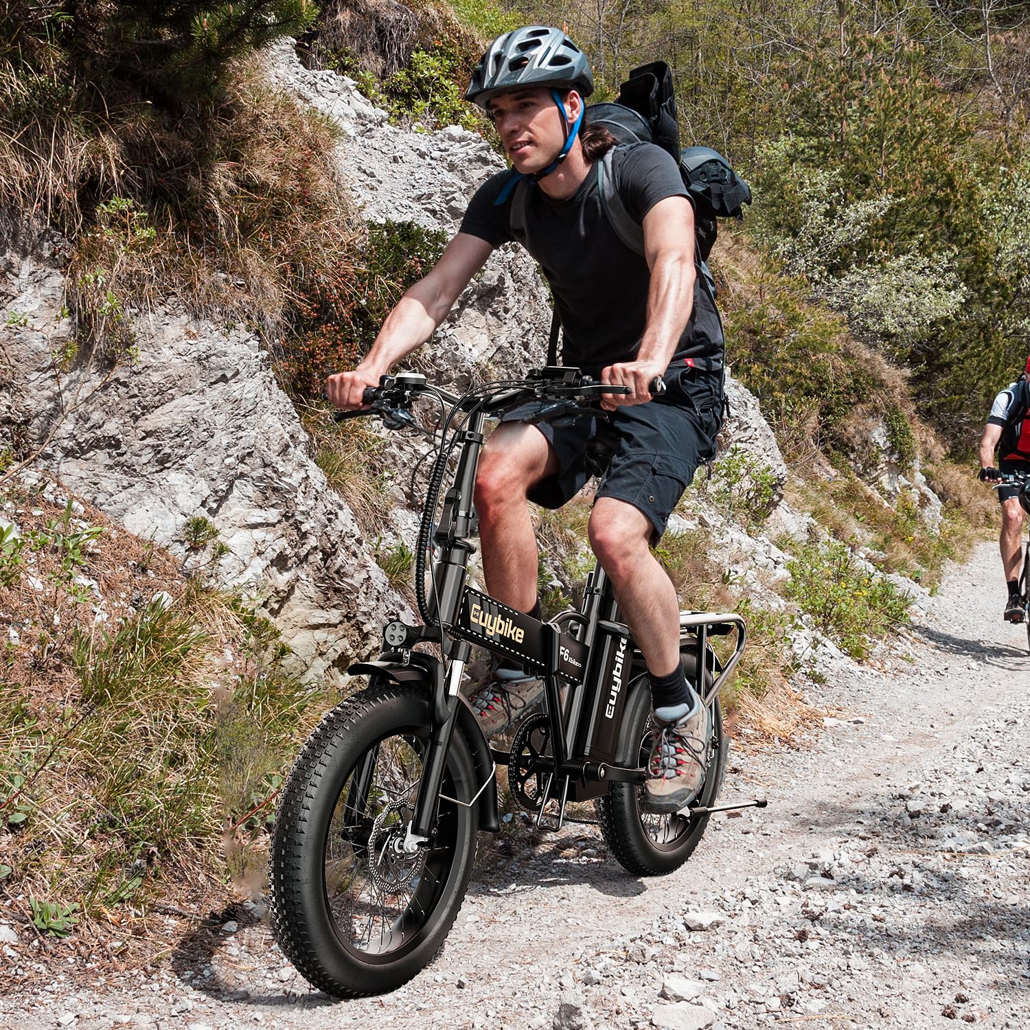 1000W Folding Electric Bike for Adults - 48V 20AH Removable Battery, 30+MPH Speed, 80 Miles Range, 20