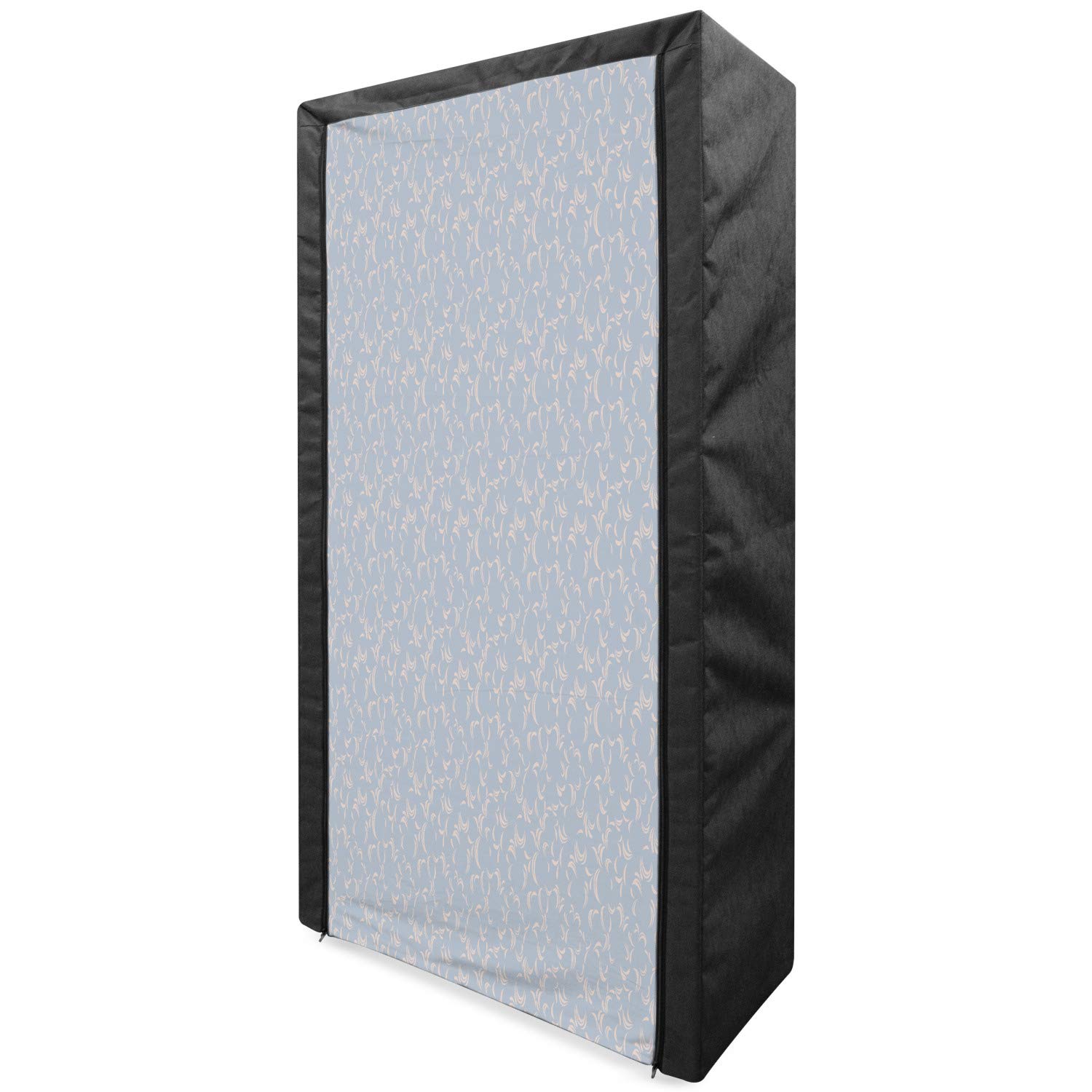 Ambesonne Floral Portable Fabric Wardrobe - 33.5