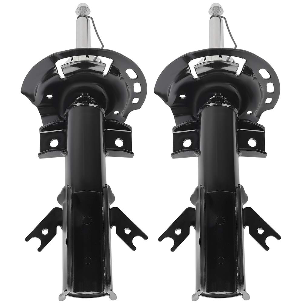 Premium AngleWide Shock Absorbers & Struts Set (2 Front) - Compatible with 2013-2016 Ford Fusion | Heavy-Duty Suspension System for Smooth Ride & Better Handling | Ideal for City Commuting, Highway Driving & Rough Road Conditions