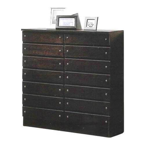 Gretel 2 Door Shoe Cabinet - Modern Entryway Storage Organizer for Shoes & Accessories | Perfect for Hallway, Closet & Mudroom Organization