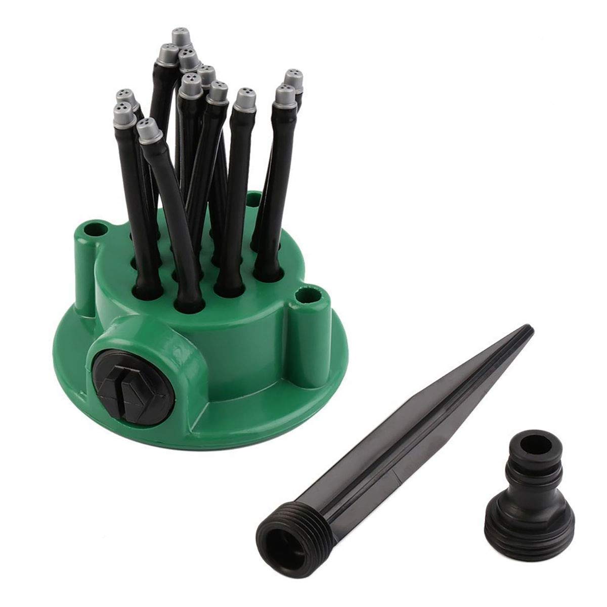 360 Degree Adjustable Garden Sprinkler - Automatic Lawn Irrigation System with Flexible Spray Nozzle | Perfect for Watering Plants, Grass & Gardens | Ideal for Backyard, Lawn Care & Outdoor Landscaping