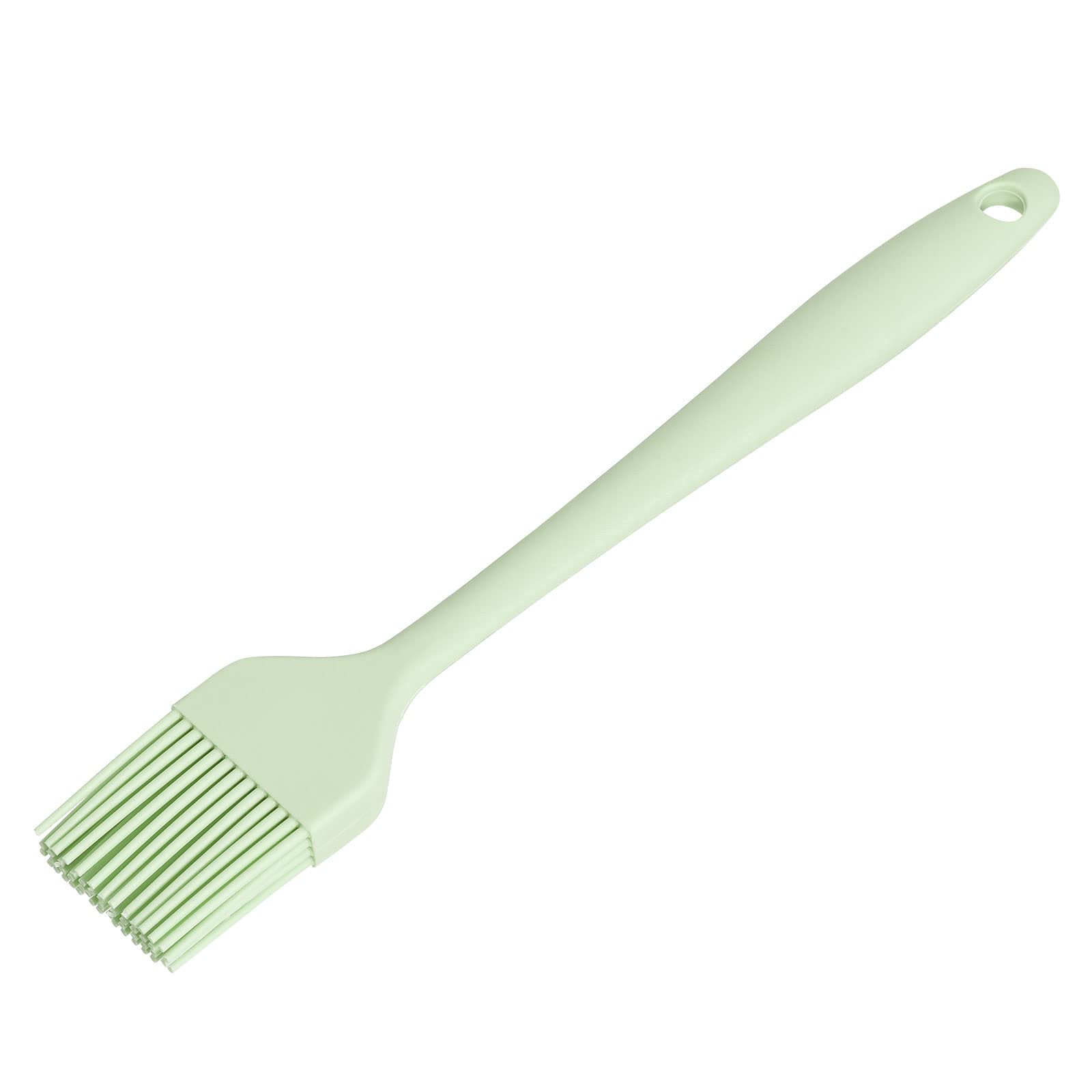 uxcell 8” Silicone Basting Pastry Brush - Flexible Baking Brush for Cooking, Grilling, Basting & Pastry Making (Cyan) - Perfect for Cakes, BBQ, Bread & Kitchen Use