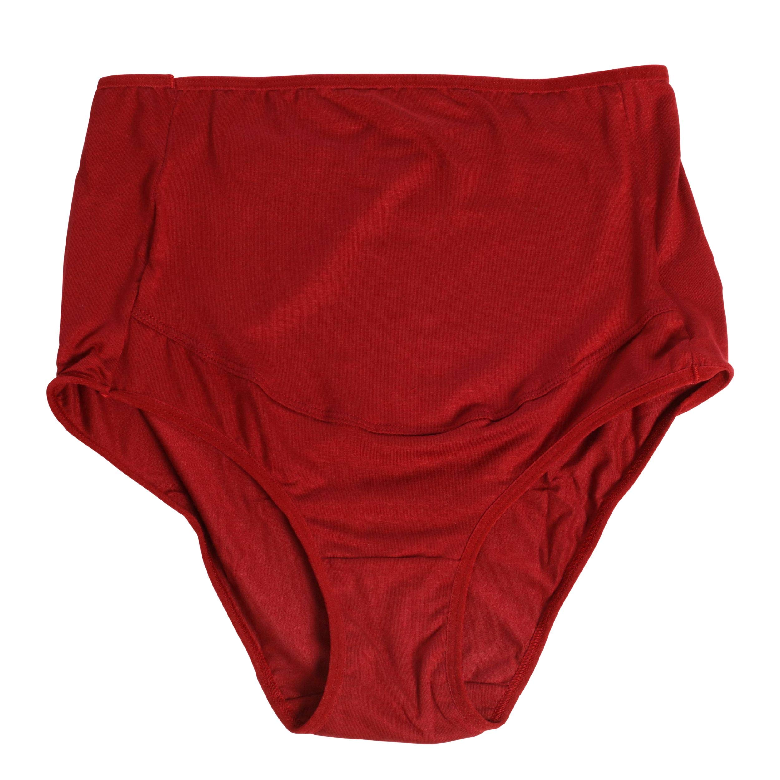 **Best Women’s Cotton Maternity Panties – Adjustable High-Cut Brief Underwear, 4-Pack – Soft & Breathable for Pregnancy Comfort**    *(Perfect for Daily Wear, Maternity Support & Postpartum Recovery)*