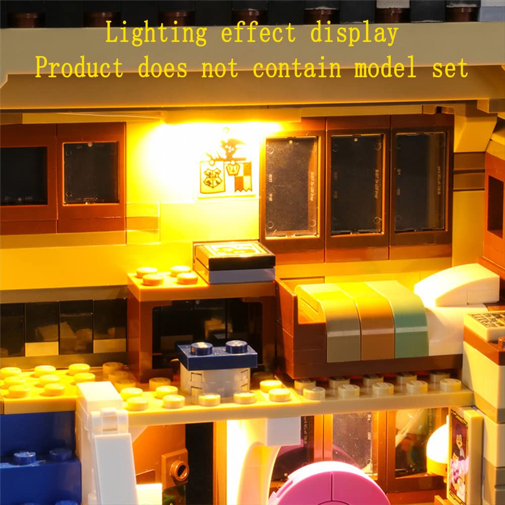 GEAMENT LED Light Kit for Lego Harry Potter 4 Privet Drive 75968 - Compatible with Harry Potter Building Blocks (Model Not Included) - Perfect for Room Decor, Gift Giving, and Display Enhancement