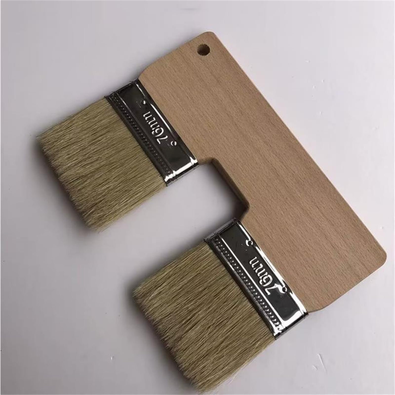 Double Sided U-Shaped Paint Brush Set for Acrylic Painting - Dual Head Art Brush for Kids & Adults - Perfect for Wall Painting, Canvas Art & DIY Projects (1 Set)