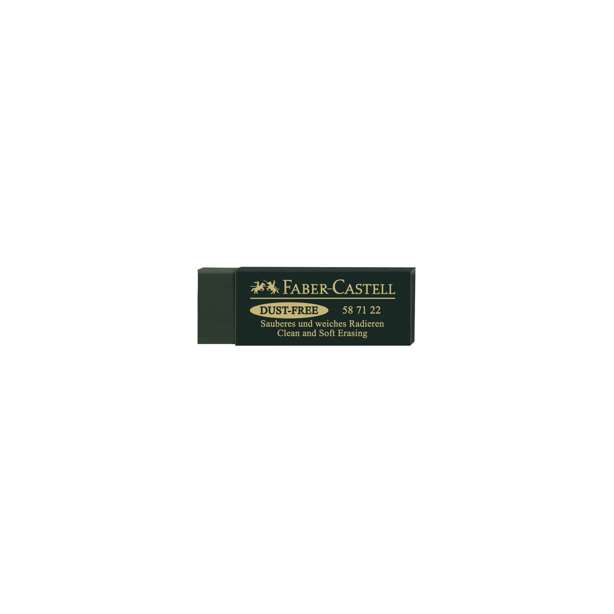 Dust-Free Vinyl Art Eraser - Non-Toxic, Smudge-Proof Green Eraser for Artists & Students - Perfect for Sketching, Drawing & School Projects