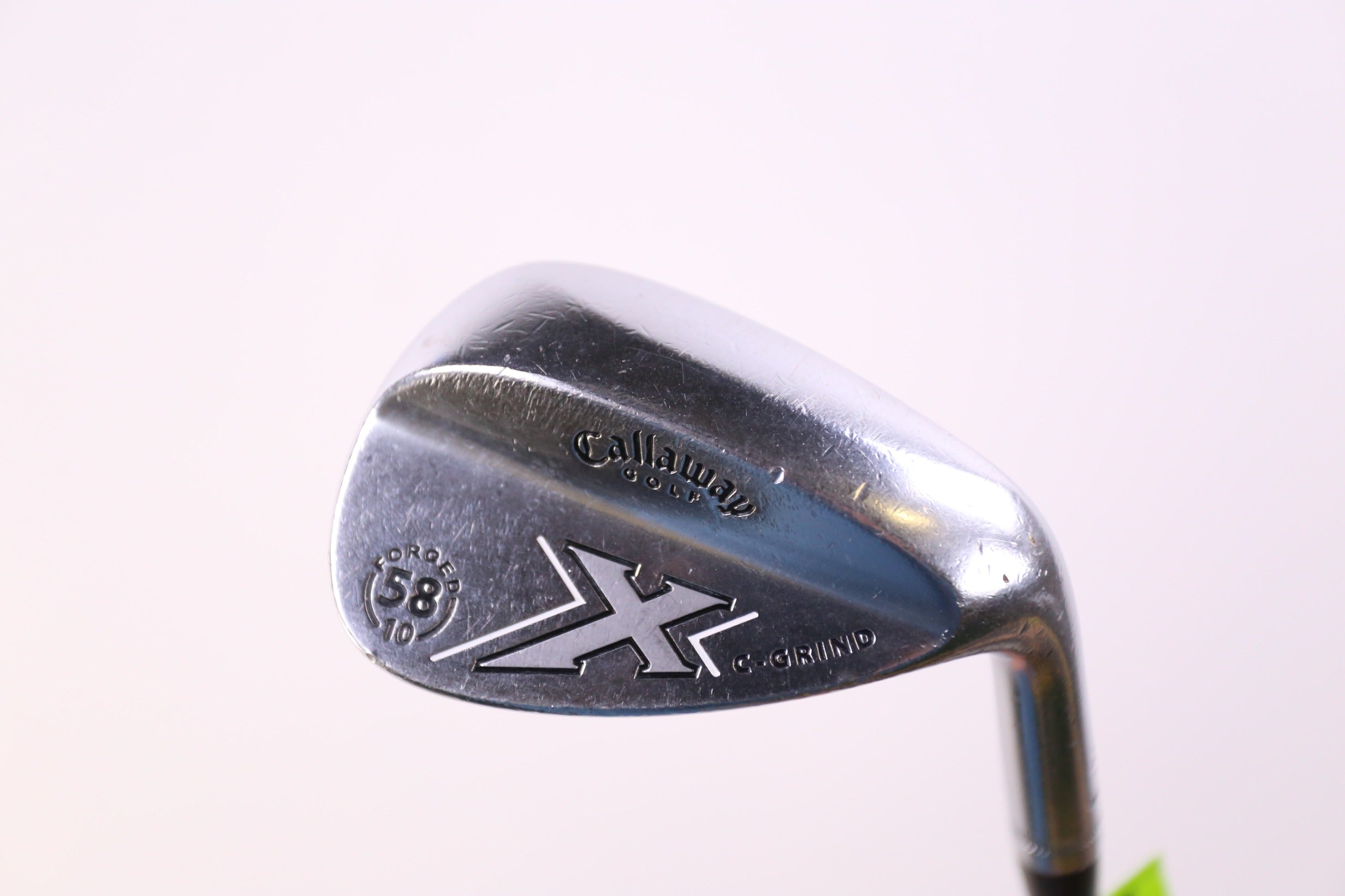 Used Callaway X Forged C Grind Chrome Lob Wedge 58° Right Handed Stiff Flex Golf Club - Perfect for Short Game Shots, Bunker Play & High Loft Approach Shots