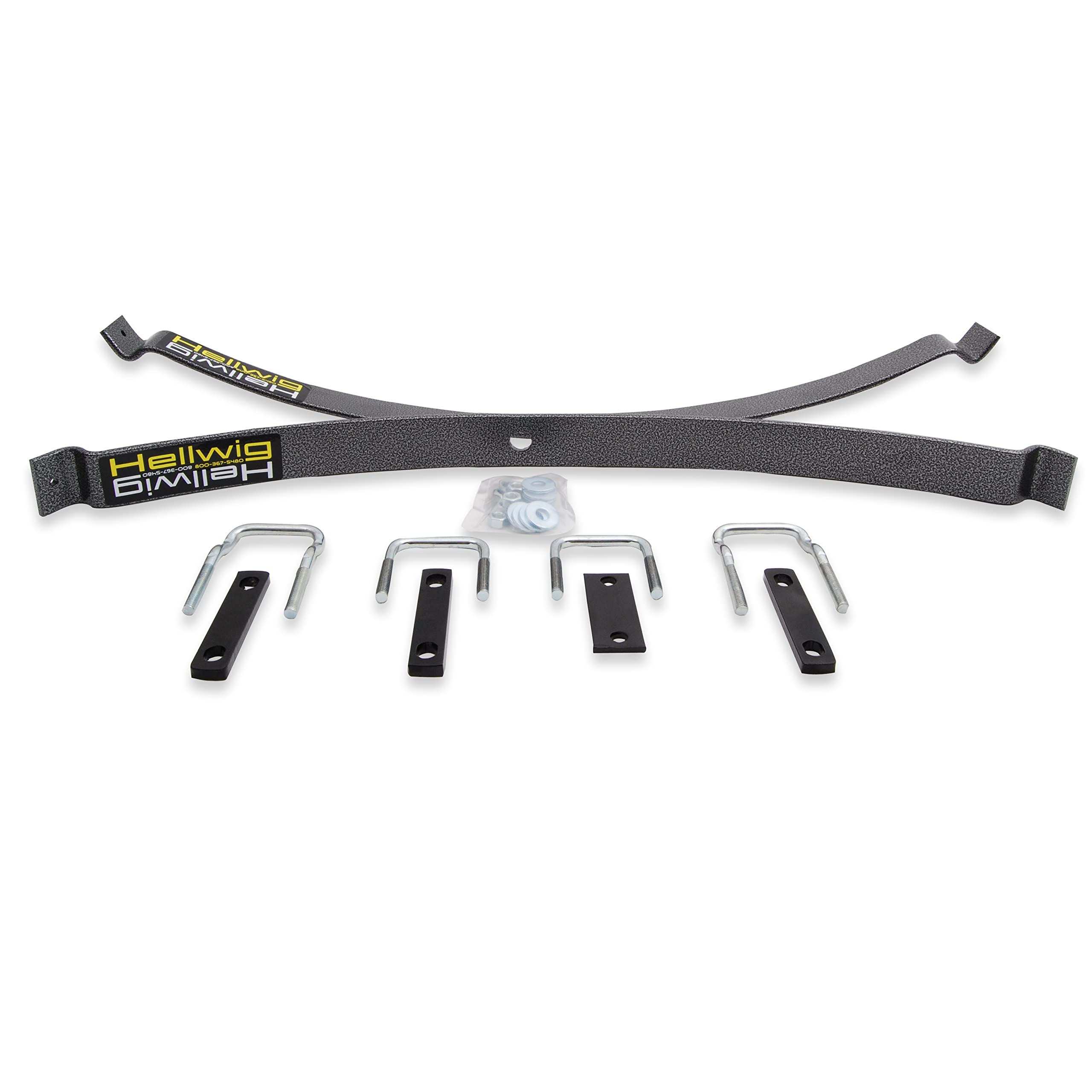Hellwig 980 EZ-990 Heavy Duty Helper Spring Kit for Trucks & SUVs - Improve Load Capacity & Towing Stability - Perfect for Hauling, Towing & Off-Road Adventures