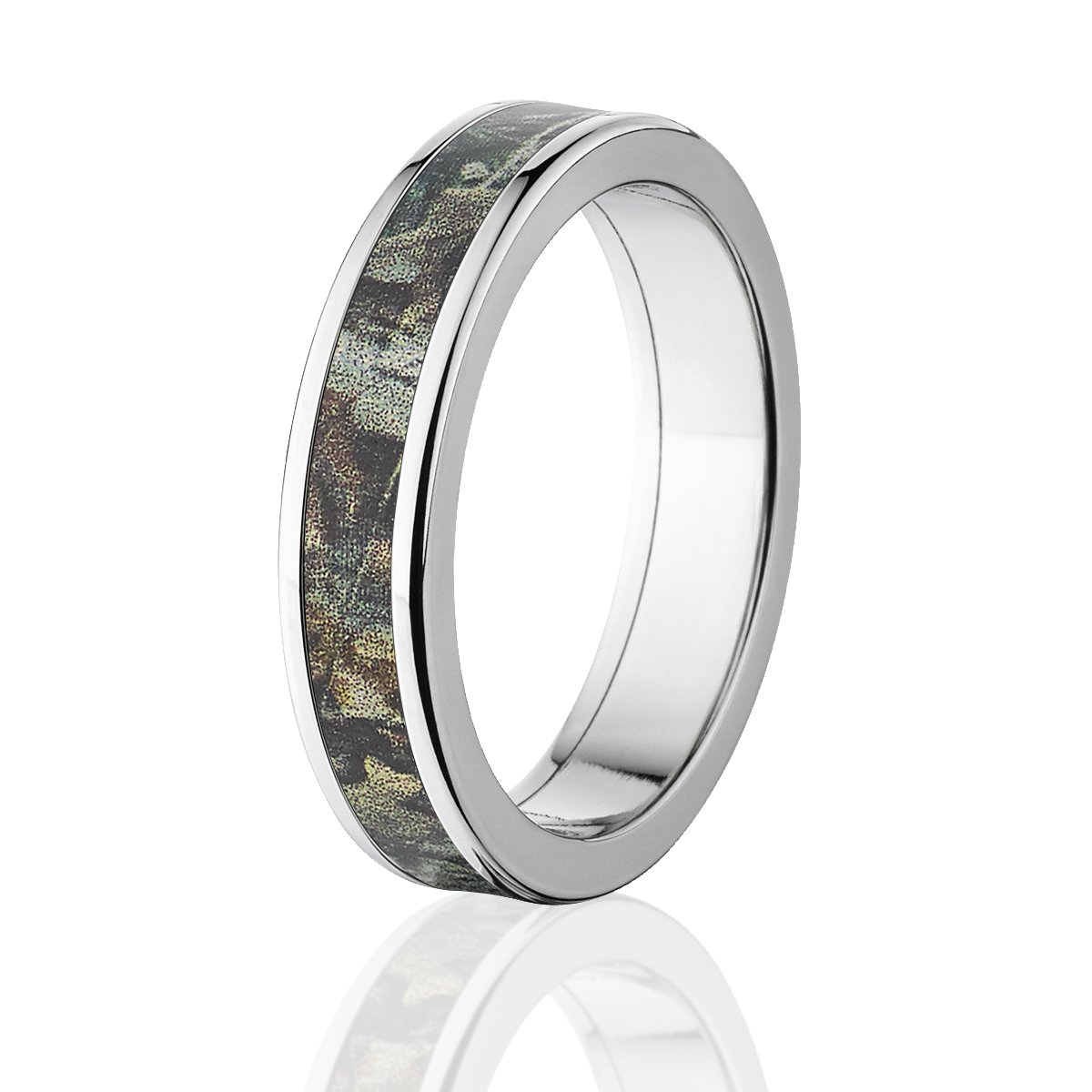 Realtree Advantage Timber Camo Rings for Men - Comfort Fit Hunting Rings - Durable Outdoor Wedding Bands for Hunters & Outdoorsmen - Perfect for Hunting, Camping & Outdoor Adventures