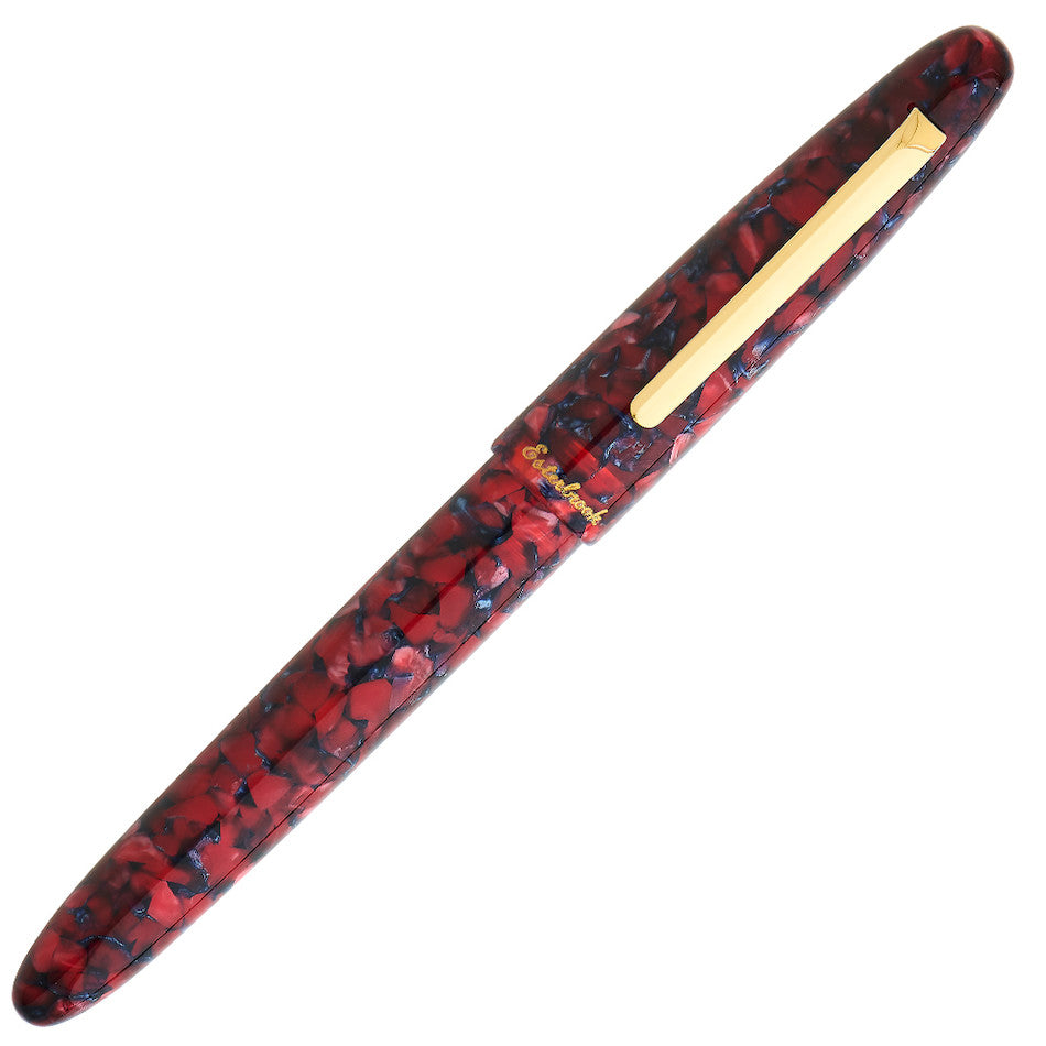Esterbrook Estie Fountain Pen - Scarlet with Gold Trim - Premium Writing Instrument for Calligraphy, Journaling & Gifting