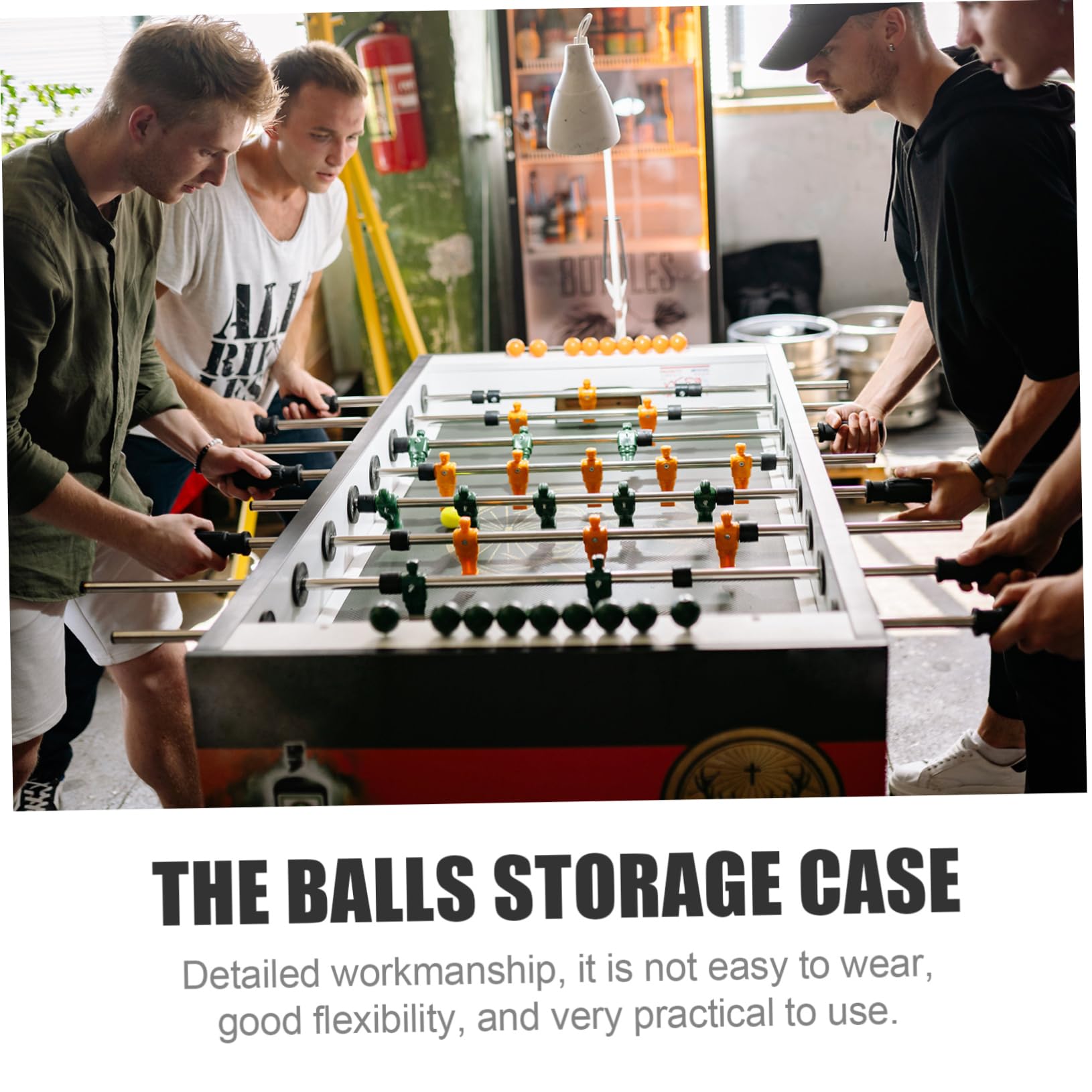SUPVOX 2 Pack Billiard Ball Boxes - Under Table Storage - Eco-Friendly Pool Table Accessories for Game Rooms
