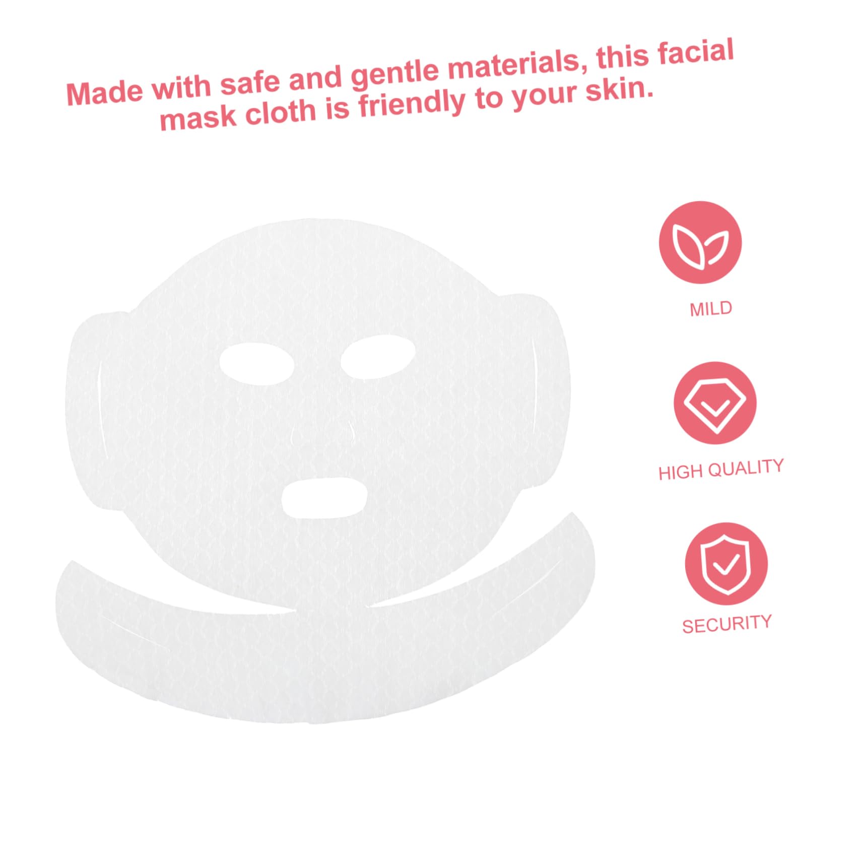 20 Pcs Soft Facial Towels for Makeup Removal & Skin Care - Hypoallergenic White Fiber Face Towels for Moisturizing & Beauty Masks | Perfect for Daily Skincare Routine, Spa Days & Travel Essentials