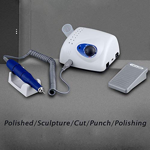 Professional 40000RPM Electric Nail Drill Polisher Machine - Salon & Home Manicure Pedicure Kit for Nail Care, Shaping & Buffing | Perfect for Nail Artists, DIY Enthusiasts & Beauty Professionals