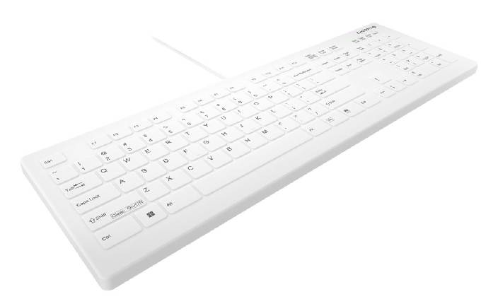 Disinfectable Medical Keyboard with Flat Key Profile - CHERRY (3 Colors) | Hygienic & Durable for Hospitals, Clinics & Healthcare Offices