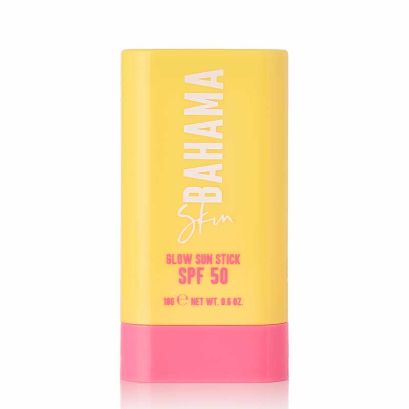 Bahama Skin Glow Sun Stick SPF 50 - Reef Safe Mineral Sunscreen for Face & Body | Water Resistant, Non-Greasy, Vegan Sun Protection | Perfect for Beach, Pool & Outdoor Activities