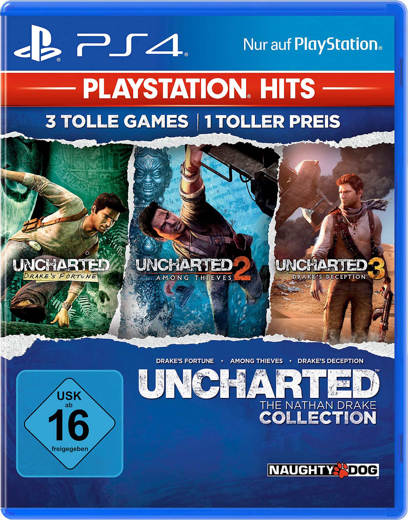 Sony Uncharted: The Nathan Drake Collection - PlayStation 4 Game | Action-Adventure Video Game for PS4 | Perfect for Fans of Epic Storytelling & Thrilling Gameplay