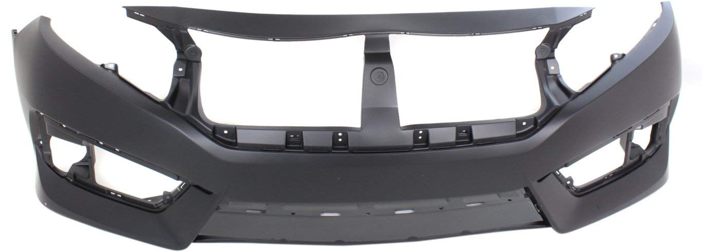 CAPA Certified Honda Civic Front Bumper Cover - Sherman Replacement Part for Smooth Driving