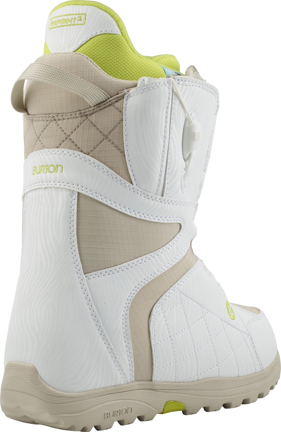 Burton Mint Black & Pink Snowboard Boots - Women's Size 8 - Waterproof Winter Boots for Snowboarding & Cold Weather Activities