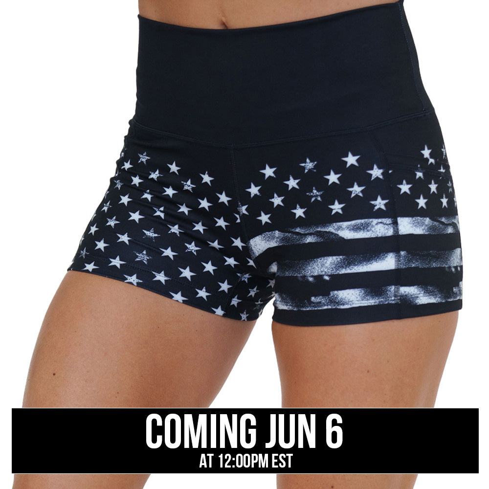 American Flag Shorts - Patriotic Stars & Stripes Athletic Shorts for Men & Women - Perfect for 4th of July, Workouts & Casual Wear