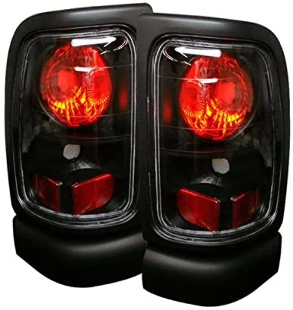 Spyder Auto 5002662 Euro Style LED Tail Lights - Black/Clear Smoke Lens - Compatible with [Vehicle Model] - Enhance Style & Visibility for Night Driving