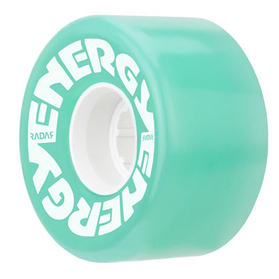 Radar Energy 57mm 78A Quad Skate Wheels - 4 Pack for Outdoor Skating, Longboards & Cruiser Boards