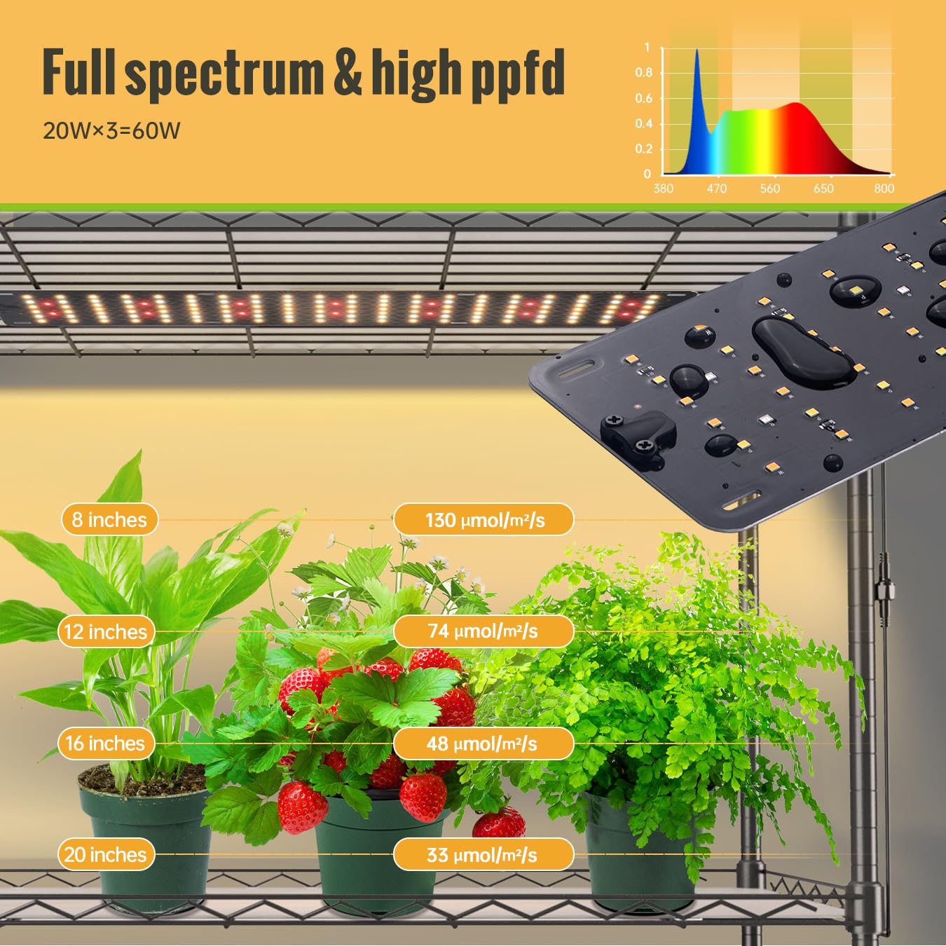 4-Tier Indoor Greenhouse with Grow Lights - 30