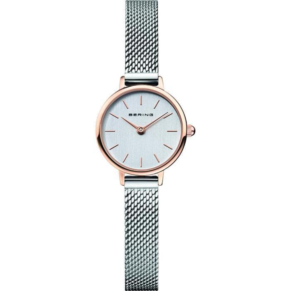 BERING 11022 064 Classic Women's Watch - Elegant Stainless Steel Analog Timepiece with Sapphire Crystal for Business, Party & Everyday Wear