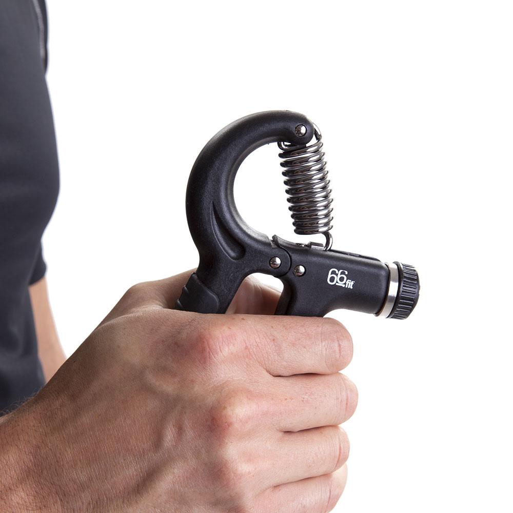 66Fit Adjustable Hand Grip Strengthener - 10-40kg Resistance for Home & Gym Workouts - Improve Grip Strength for Weightlifting, Rock Climbing & Rehabilitation