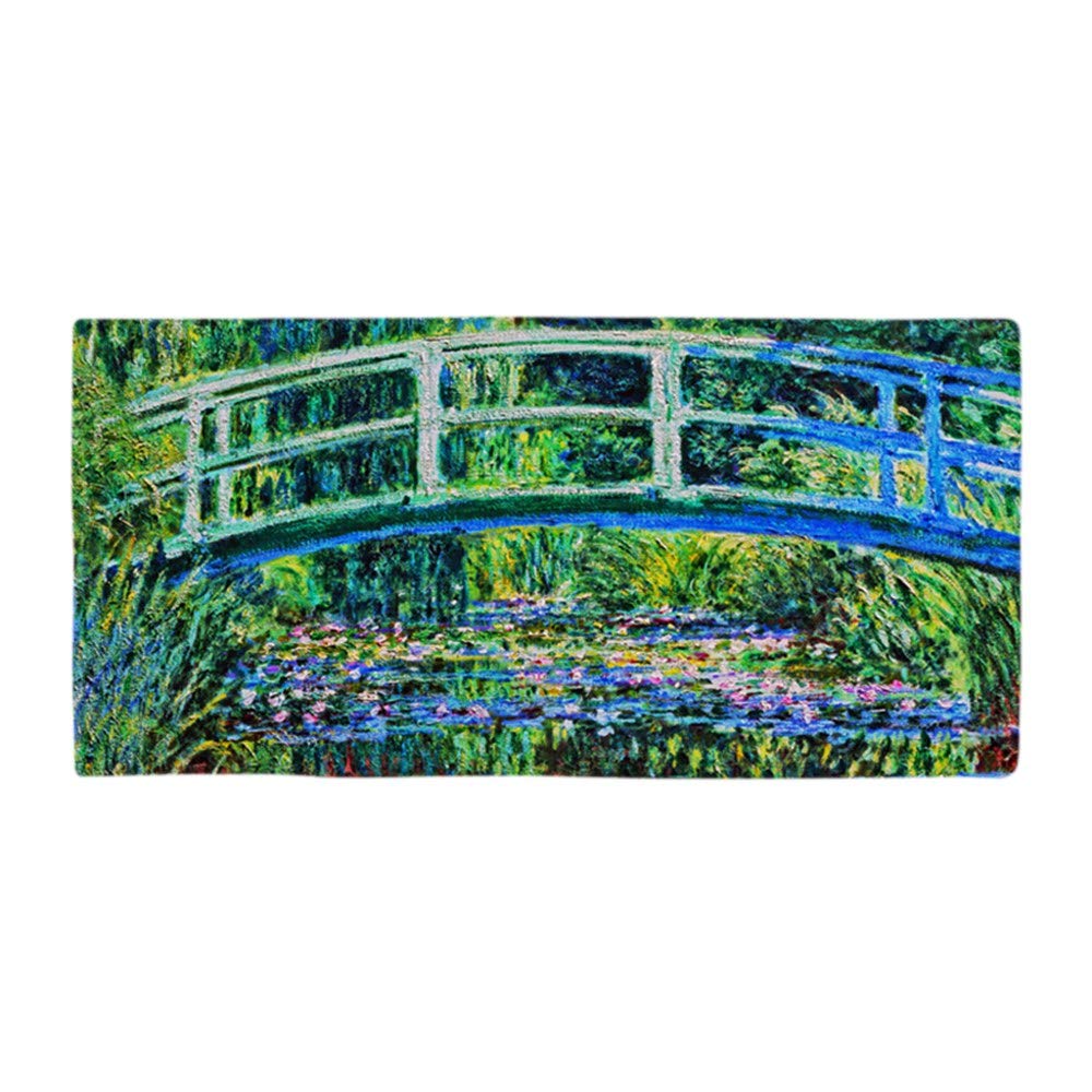 Monet Water Lily Pond Large Beach Towel - Soft, Absorbent & Unique Design for Pool, Beach & Outdoor Use | CafePress