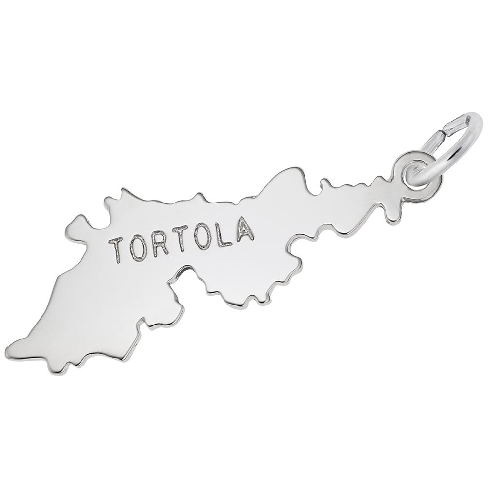 Tortola Charm - Elegant Silver & Gold Charms for Bracelets & Necklaces | Perfect for DIY Jewelry, Gifts & Fashion Accessories