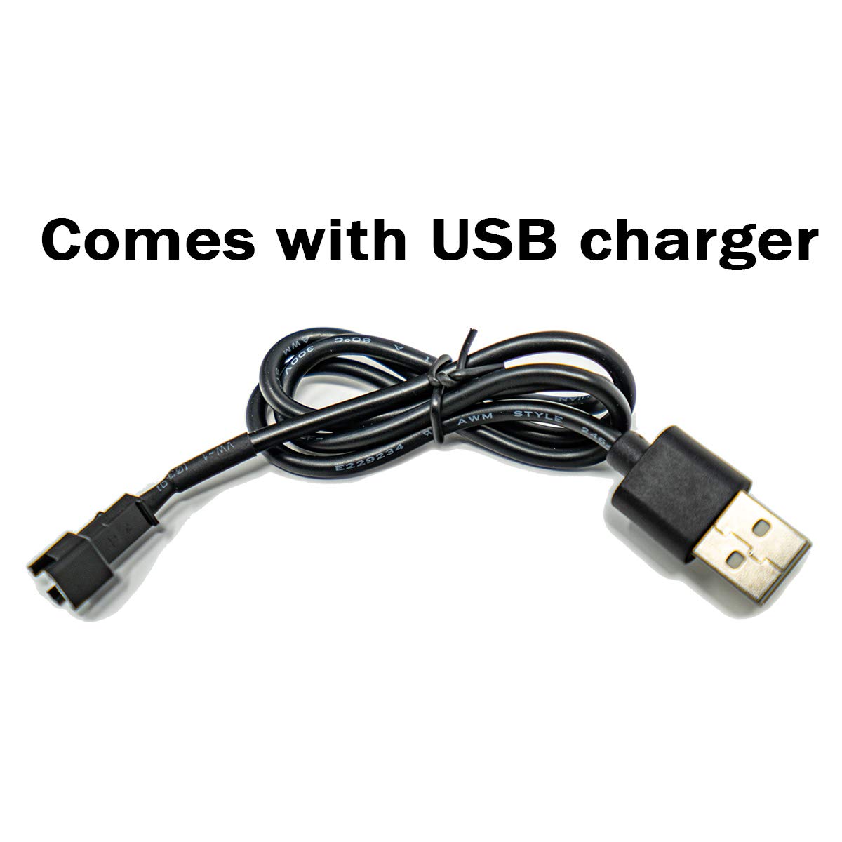 4.8V 2000mAh Ni-MH Rechargeable Battery Pack with USB Charger - Replacement for RC Cars, Drones, Toys - Long Lasting Power for Remote Control Vehicles & Hobby Gadgets
