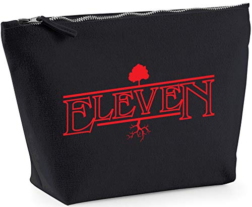 Hippowarehouse Eleven Printed Makeup Cosmetic Wash Bag 18x19x9cm - Waterproof Travel Toiletry Organizer for Women & Men - Perfect for Gym, Travel, and Daily Use