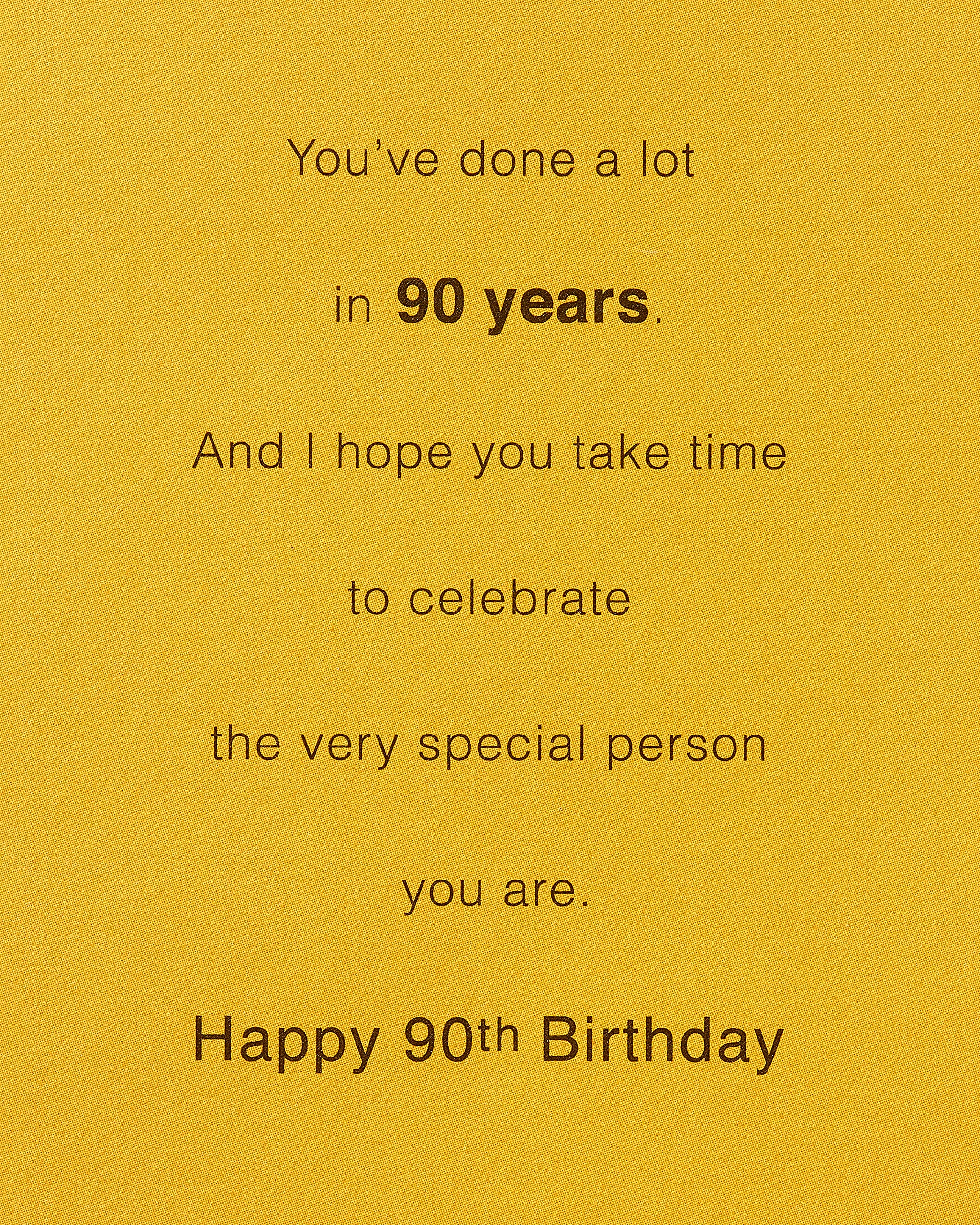 American Greetings 90th Birthday Card with Balloons - Perfect for Milestone Celebrations, Retirement Parties & Grandparent Birthdays