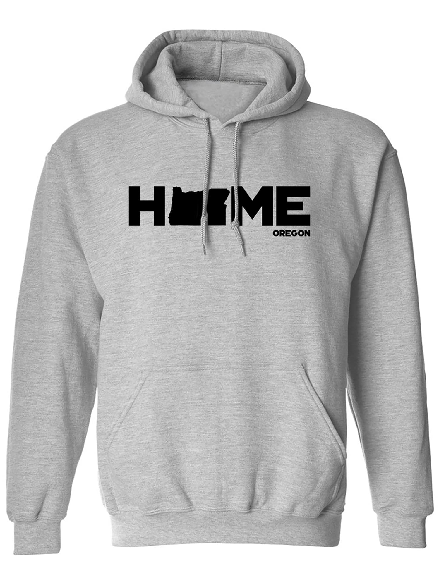 Zerogravitee Oregon HOME Adult Hooded Sweatshirt - Cozy Pullover Fleece Hoodie for Men & Women - Perfect for Casual Wear, Outdoor Activities and Home Relaxation