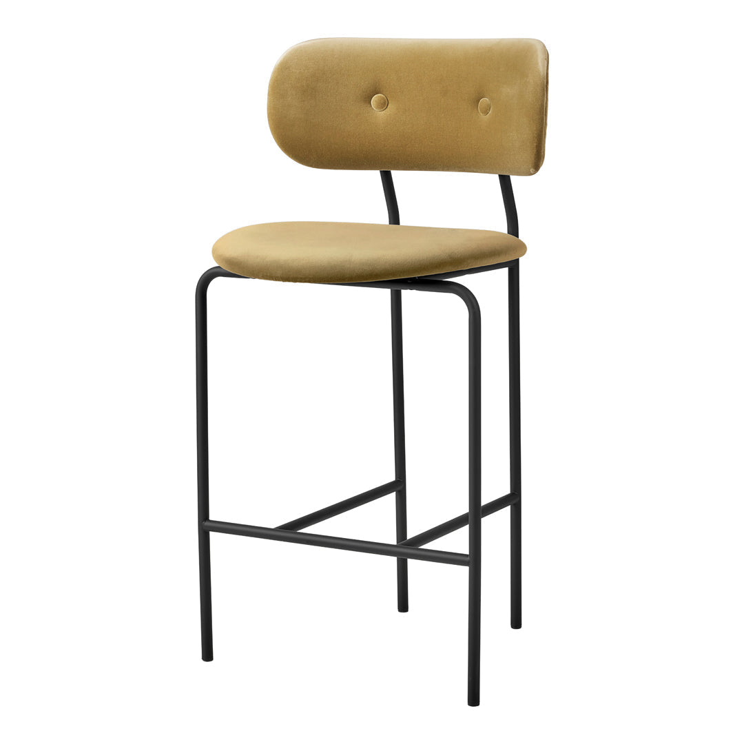 Coconut Counter Height Bar Stool - Modern Kitchen Island Stool for Dining & Entertaining - Perfect for Breakfast Bars, Kitchen Islands & Home Decor