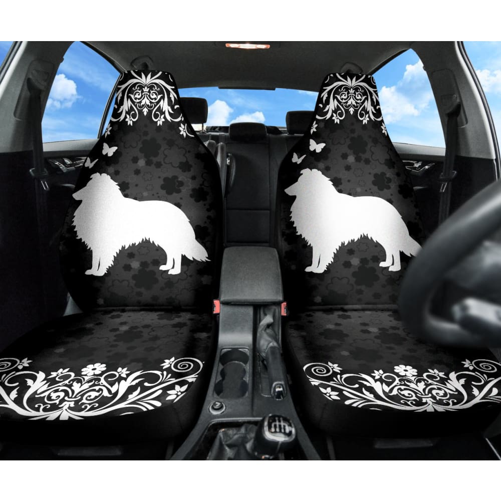 Premium Shetland Sheepdog Print Custom Car Seat Covers - Waterproof & Non-Slip Pet-Friendly Design for Cars, SUVs & Trucks | Perfect for Dog Lovers & Pet Owners