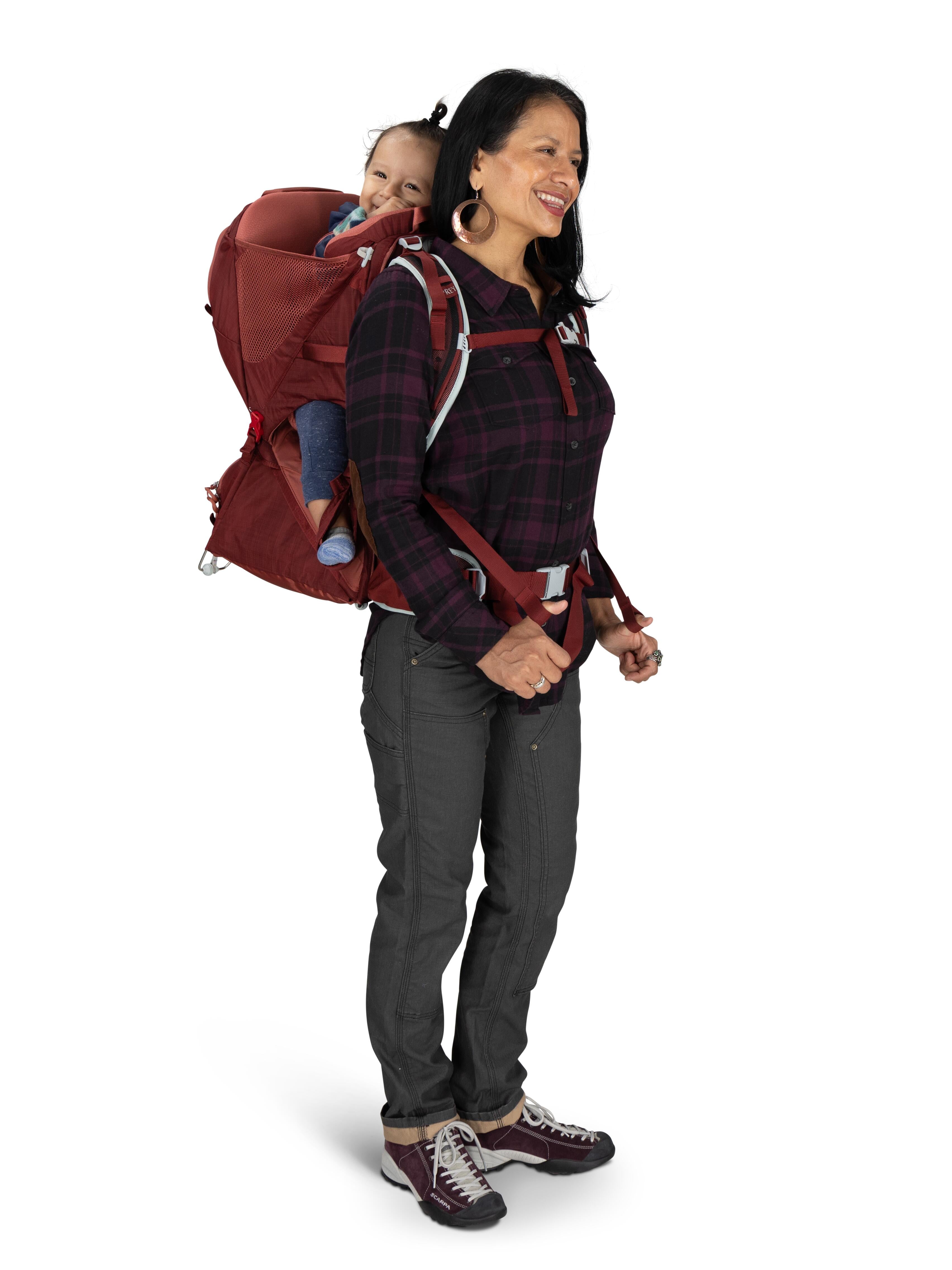 Osprey Poco LT Child Carrier Backpack - Lightweight & Comfortable Hiking Baby Carrier for Outdoor Adventures, Travel & Daily Use