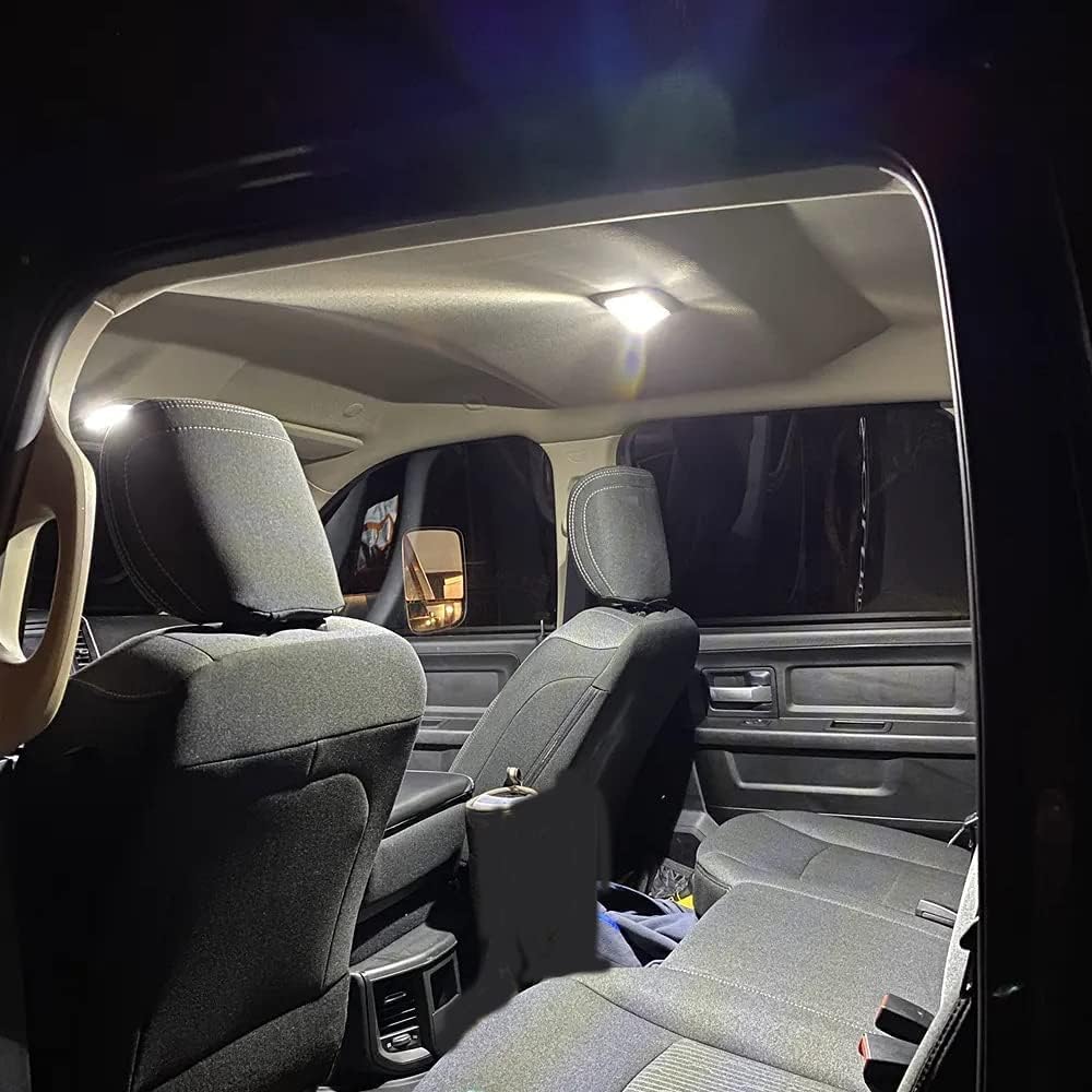 2007-2021 Toyota Tundra LED Interior Light Kit - 6000K Cool White, Pack of 18 - Upgrade Your Truck's Cabin Lighting for Night Driving & Interior Ambience