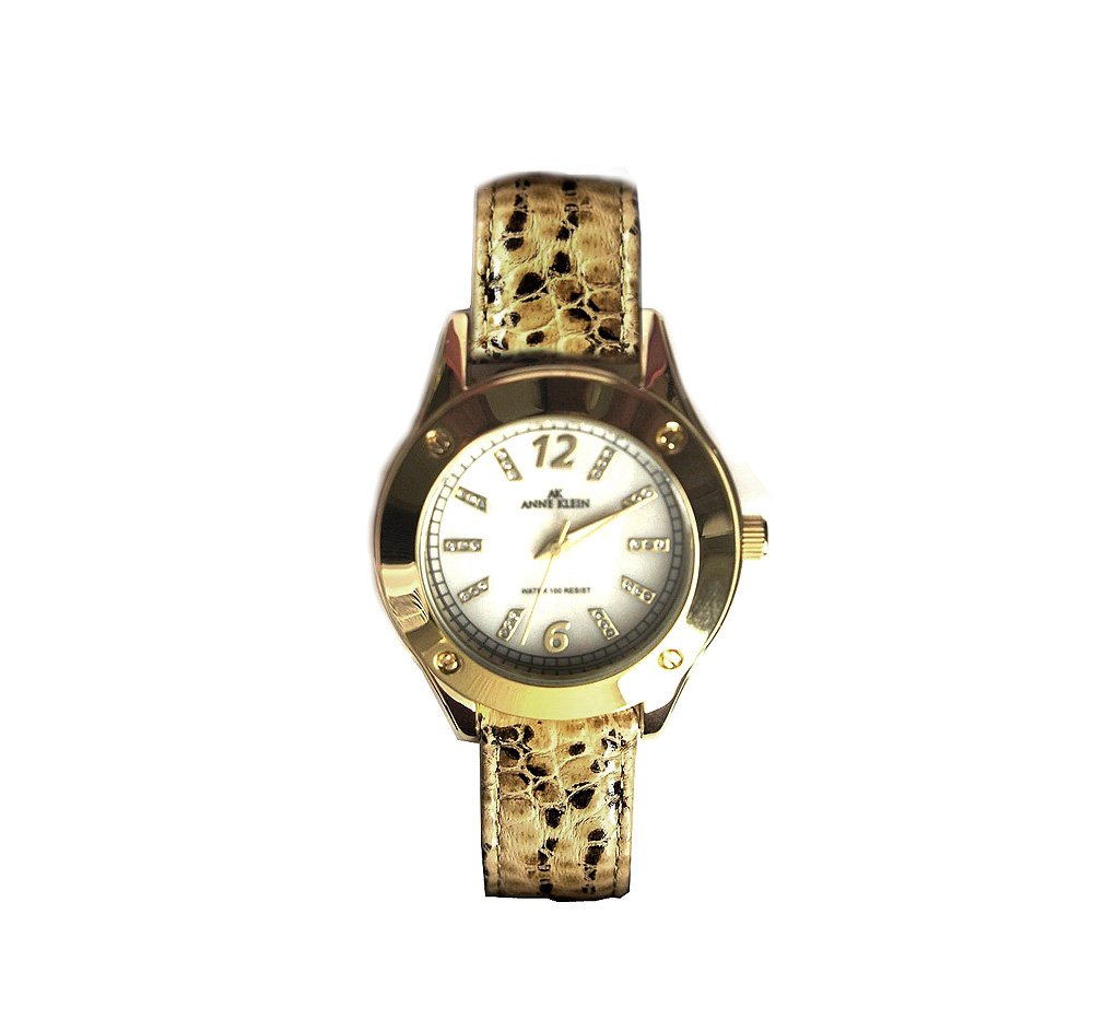 Anne Klein Women's Snake Leather Strap Watch - Elegant Fashion Watch for Women - Perfect for Office, Party & Everyday Wear