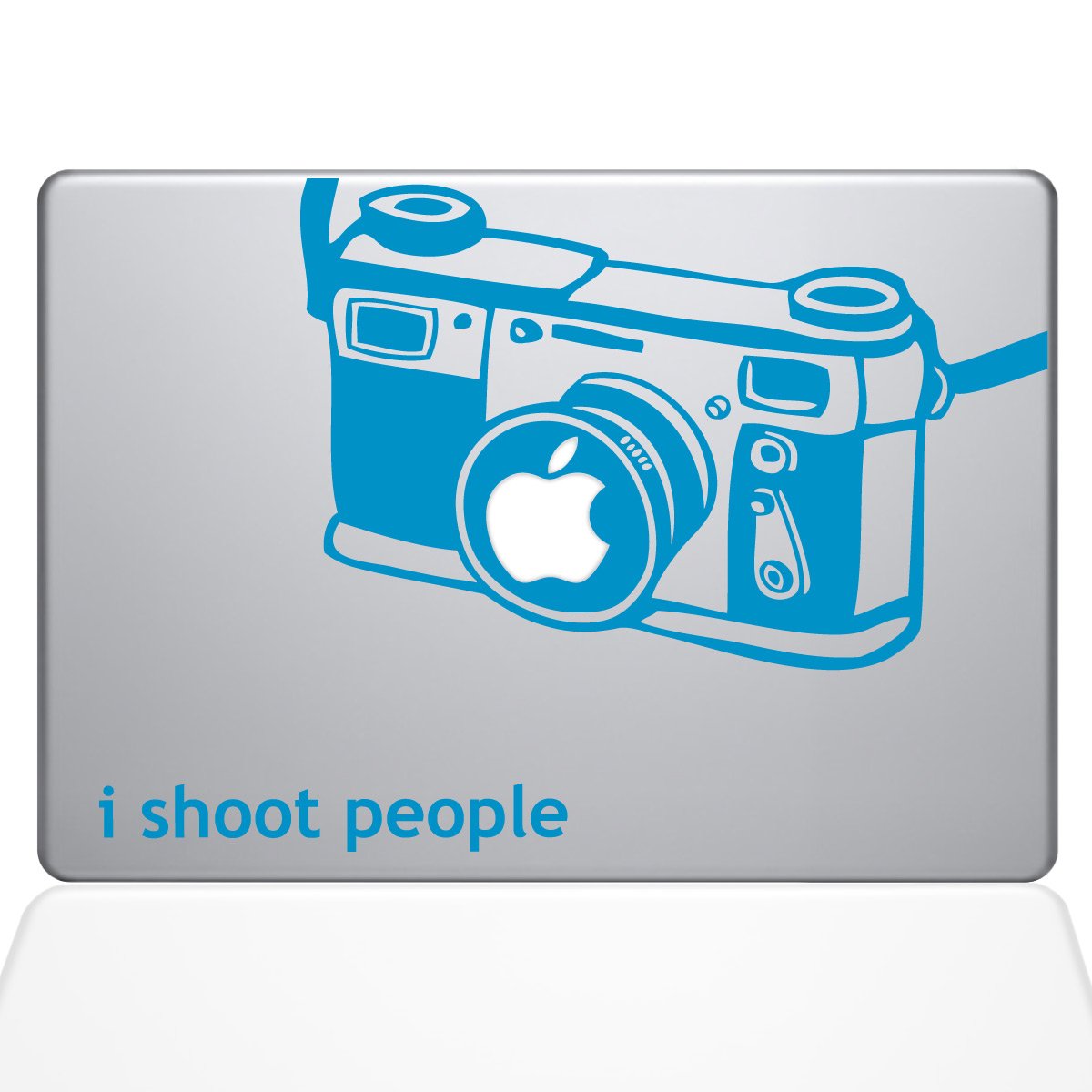 The Decal Guru - I Shoot People Camera Vinyl Sticker for 11