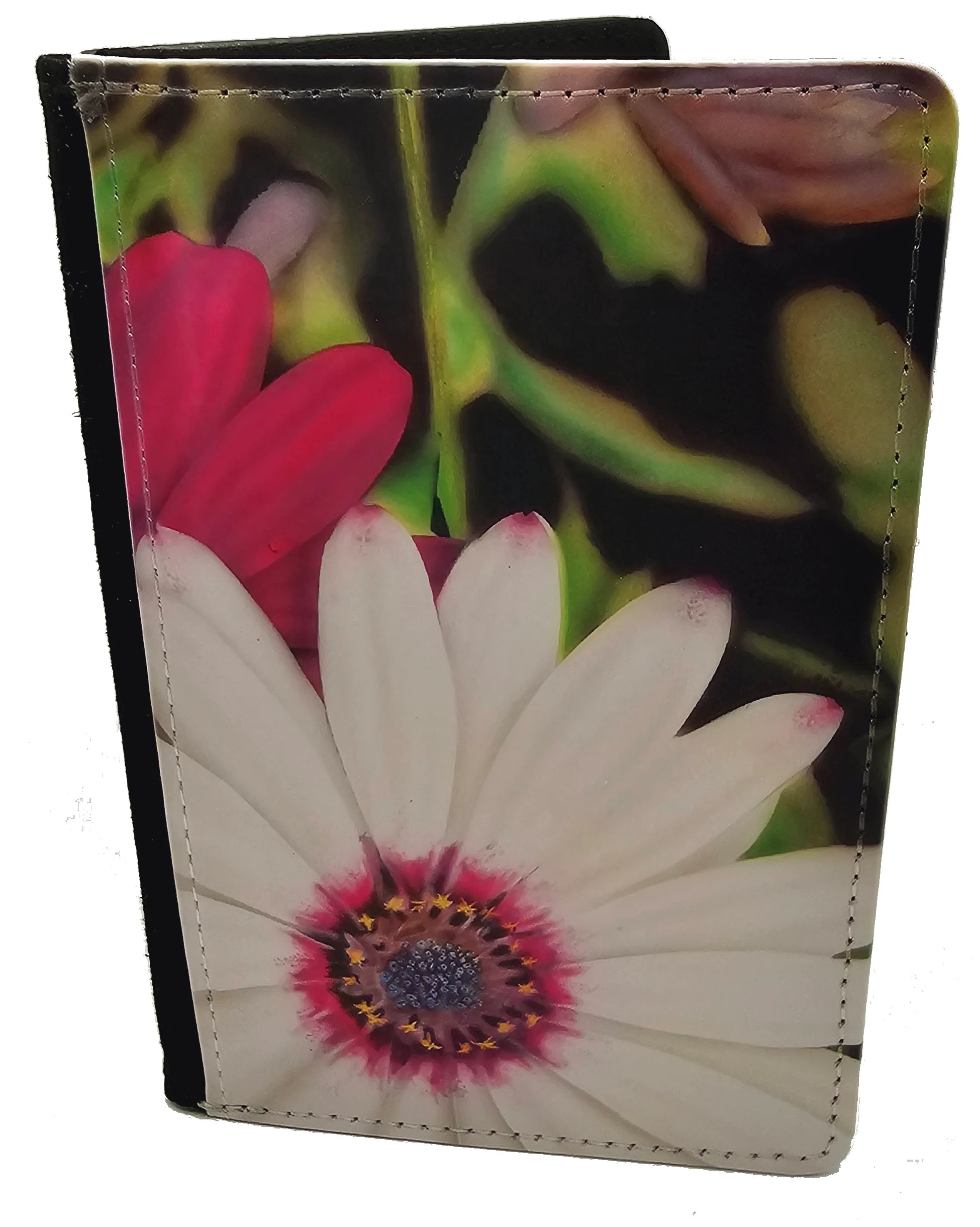Ron Risley Floral Passport Cover - Elegant Travel Accessory for Women & Men | Perfect for International Trips & Vacation