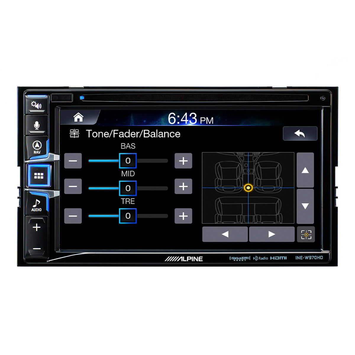 Alpine INE-W970HD 6.5