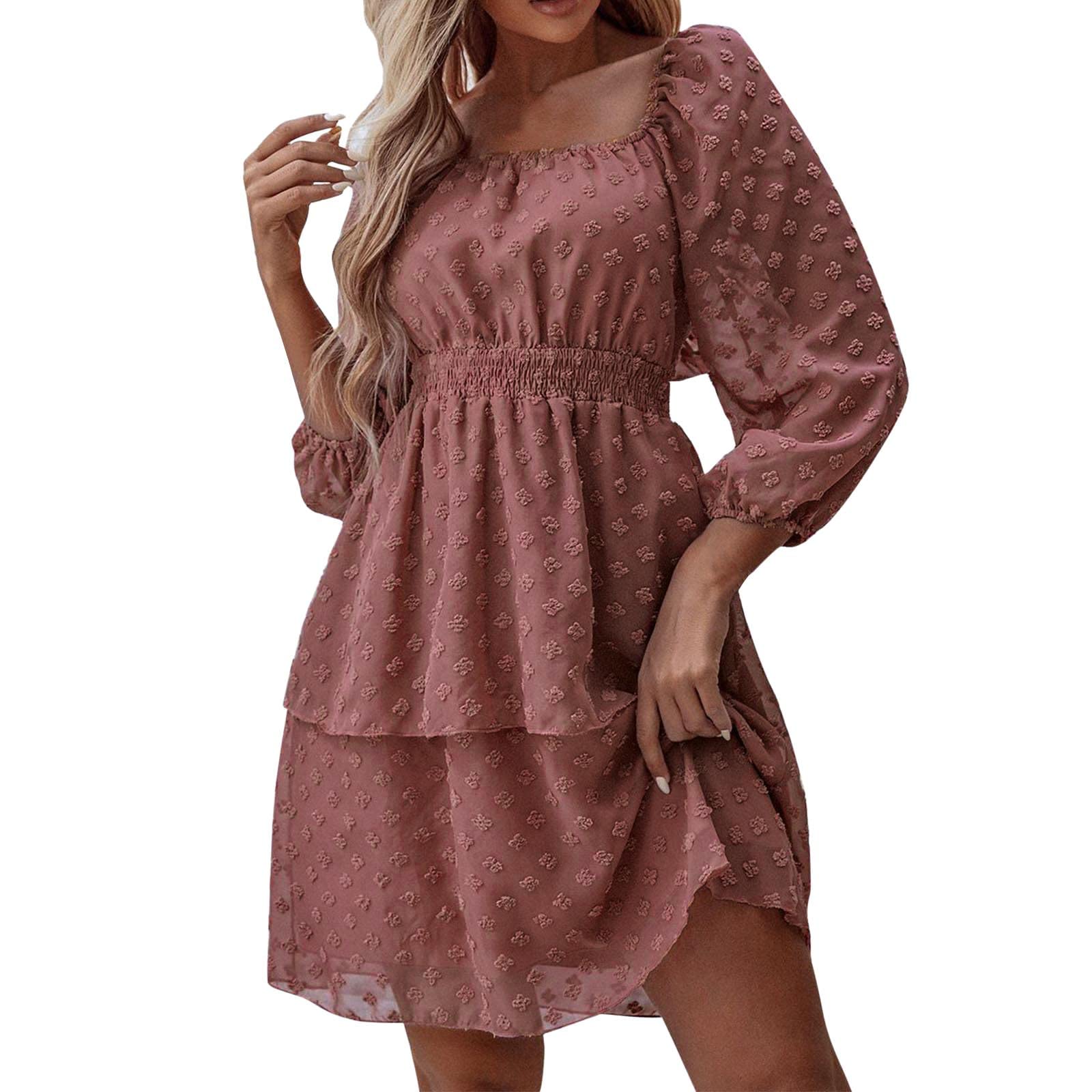 Elegant Women's Party Dresses - Cocktail & Evening Gowns, A-Line Flowy Mini Wedding Dresses for Bride | Perfect for Cocktail Parties, Weddings, Date Nights & Special Occasions