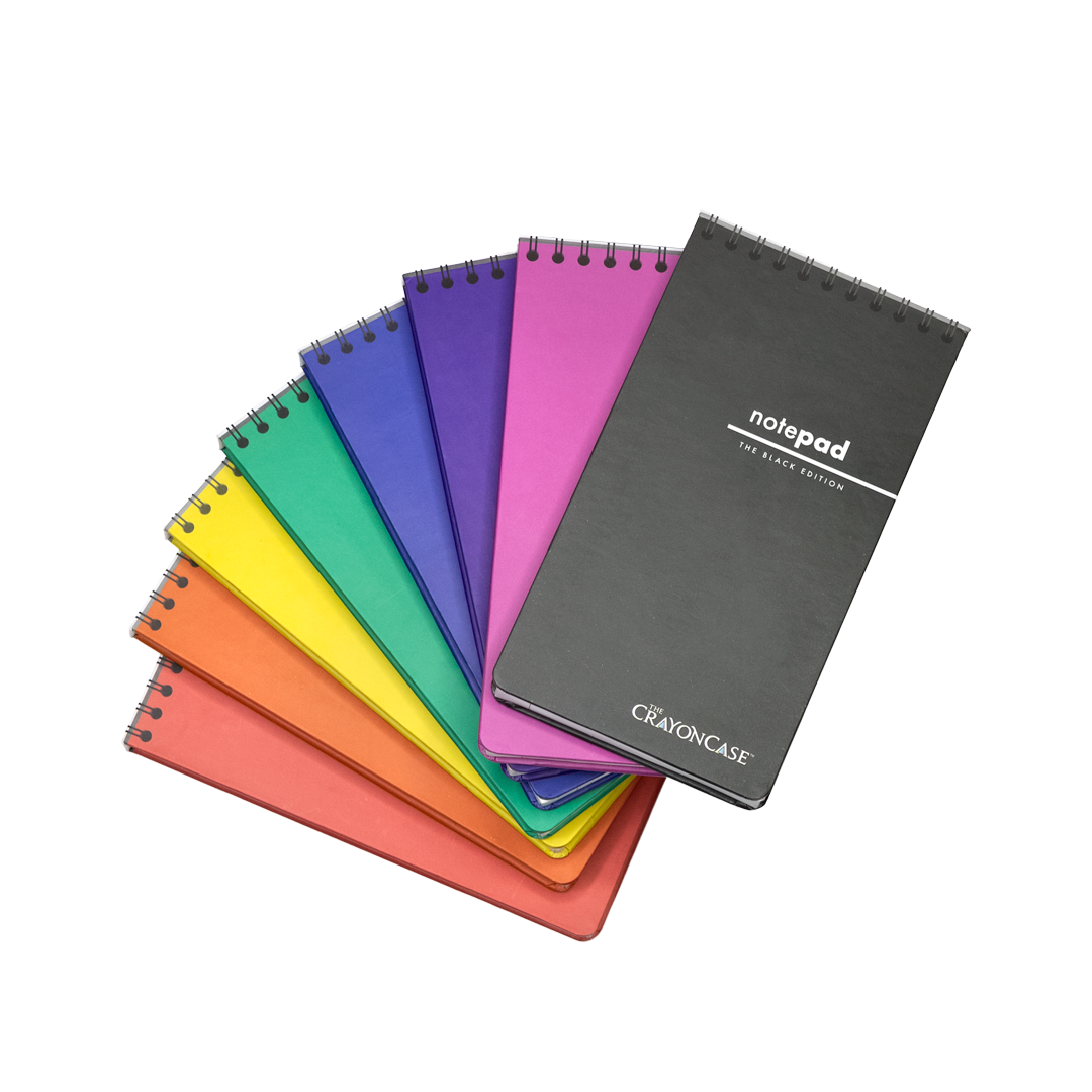 Mini Notepad Palette - Portable & Cute Notebook for Journaling, Sketching & Note Taking - Perfect for Travel, School & Office Use