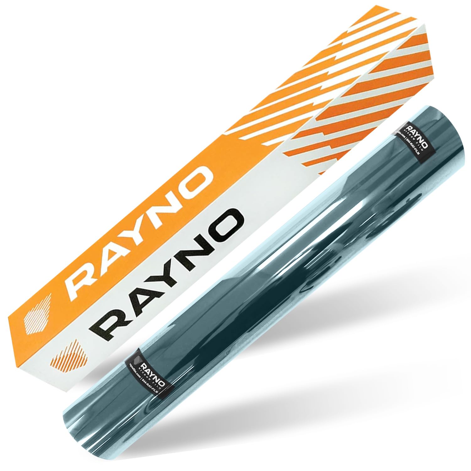 Rayno UV Blocking Window Shrink Film - Heat Control & Sun Protection Tint for Home & Car Windows - Automotive Windshield Insulation & Sun Reflecting Wrap - Platinum Air 7090 Blue Tinted (24