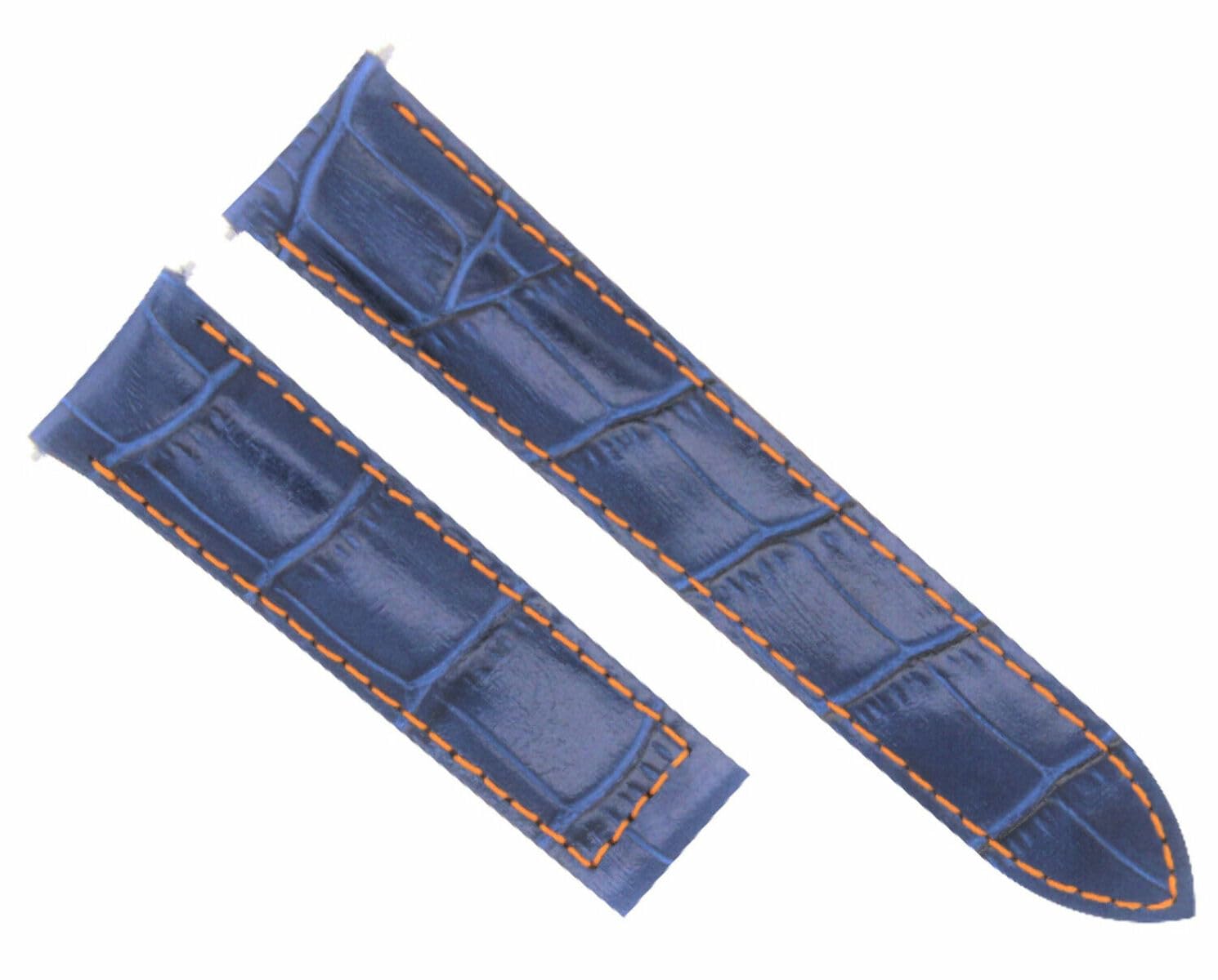 20mm Genuine Leather Replacement Watch Band Strap for Cartier Tank Francaise - Quick Release Buckle - Perfect for Dress Watches & Formal Occasions